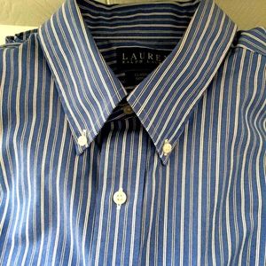 Lauren Ralph Lauren Classic Striped Shirt 17.5